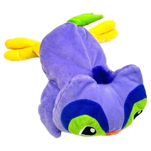 Animal Adventure Purple Owl Bird Plush Floppy Stuffed Animal Toy Pillow 15” 2018 - Picture 2 of 12